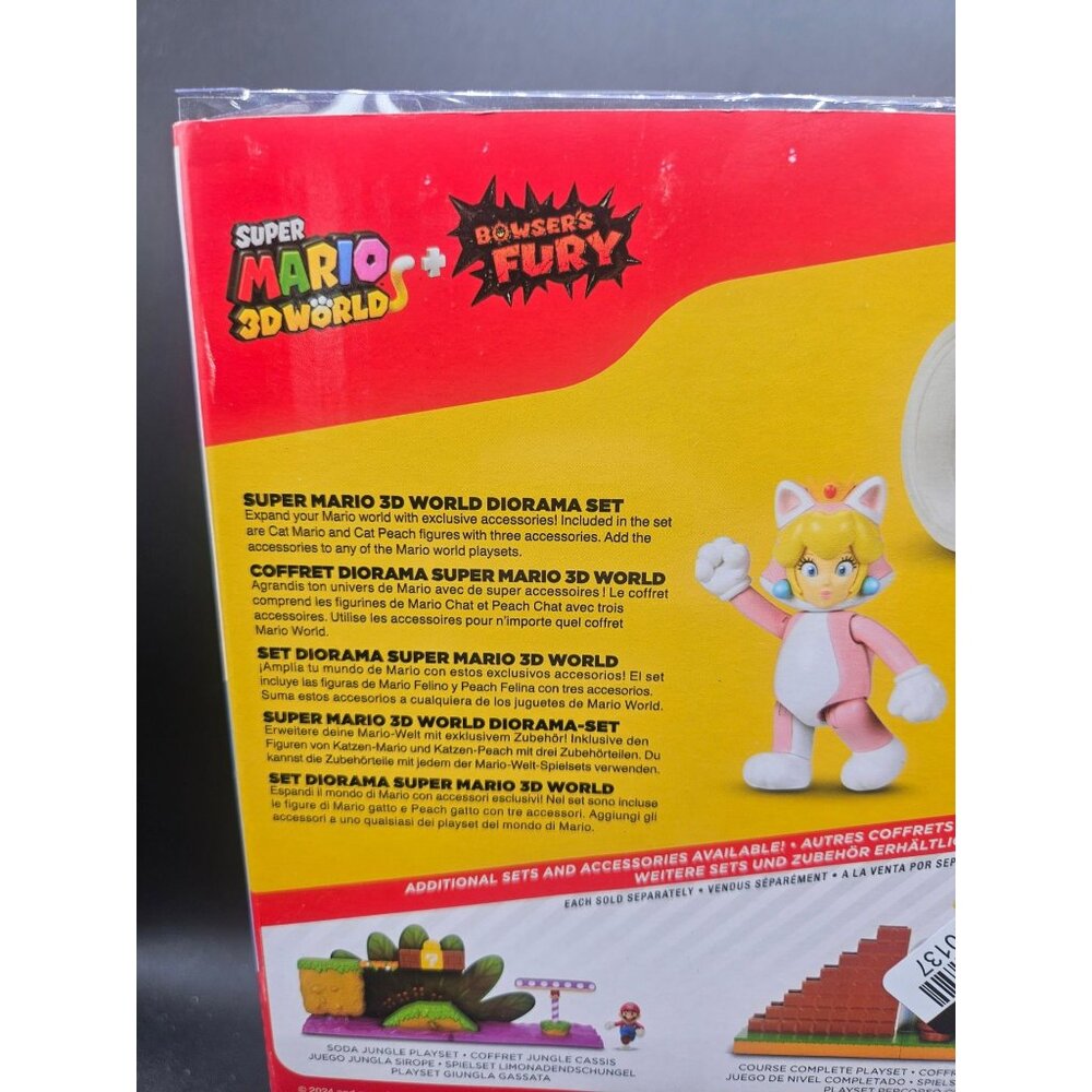Super Mario 3D World + Bowsers Fury Diorama Set With Figures & Accessories - Picture 7 of 9